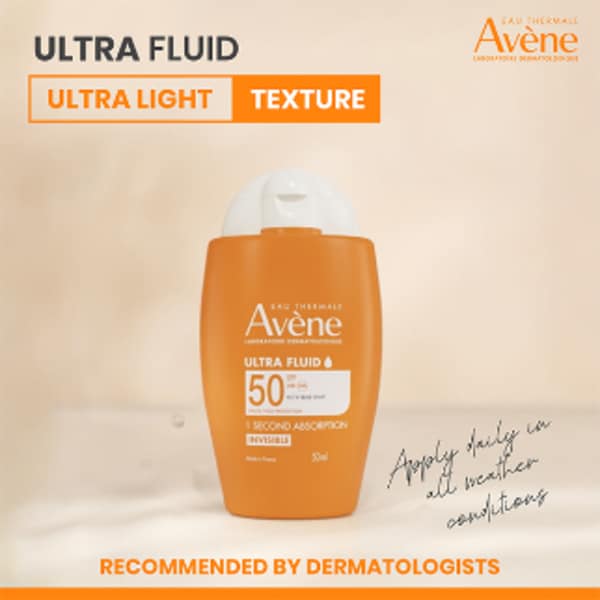 Avène Ultra Fluid Invisible Spf50 For Combination Skin 50Ml