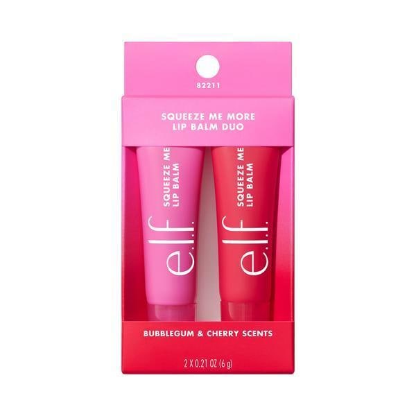 e.l.f. Squeeze Me More Lip Balm Duo Cherry/Bubblegum