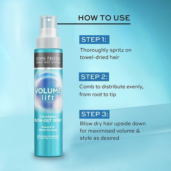 John Frieda Volume Blow Out Spray 100ml