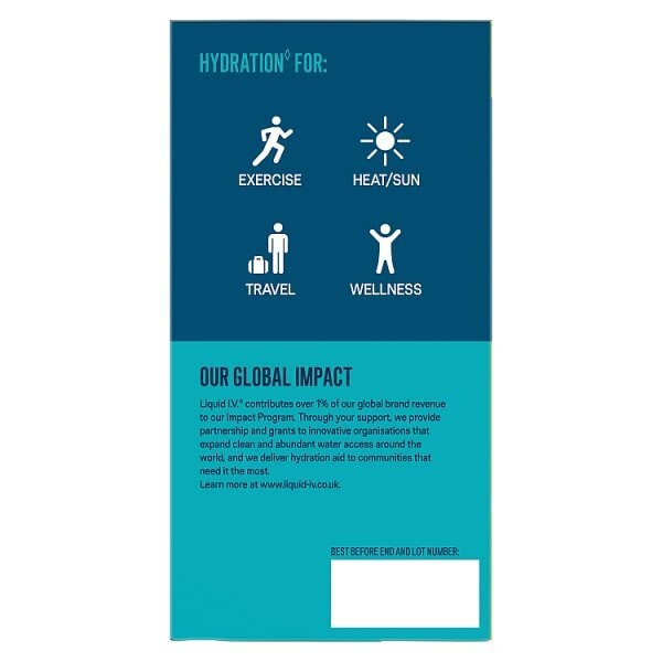 Liquid Iv Electrolyte Powder Mix Lemon Lime X15