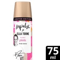 Impulse Body Spray Deodorant Very Pink 75ml