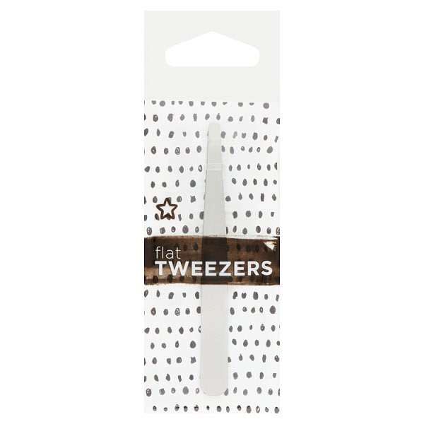 Superdrug Flat Tweezers