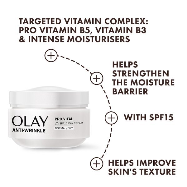 Olay Anti-Wrinkle Pro Vital Day Moisturiser SPF15 50ml