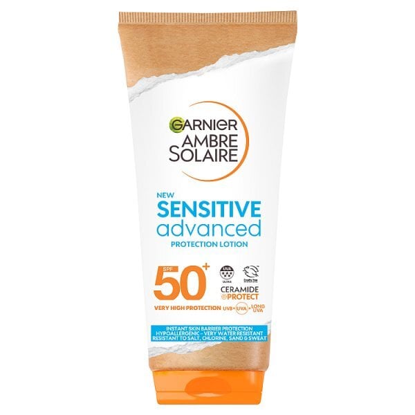 Garnier Ambre Solaire SPF50+ Sensitive Sun Cream 175ml