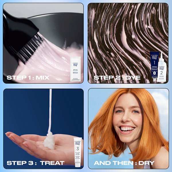 Clairol Nice'N Easy Crème Permanent Hair Dye 3 Brown Black