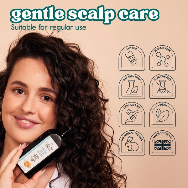 Nature Spell Natural Argan Hair Oil with Pump