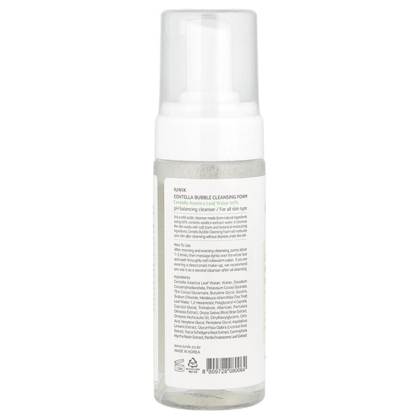 IUNIK Centella Bubble Cleansing Foam 150ml