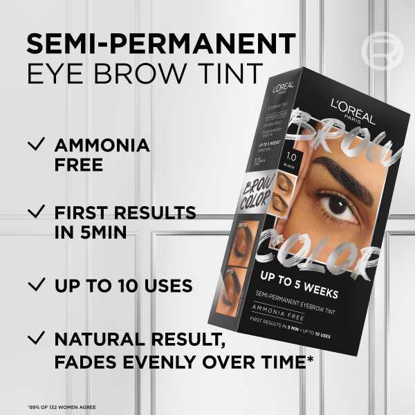 L'oreal Paris Brow Color Semi-Permanent Tint 3 Dark Brunette