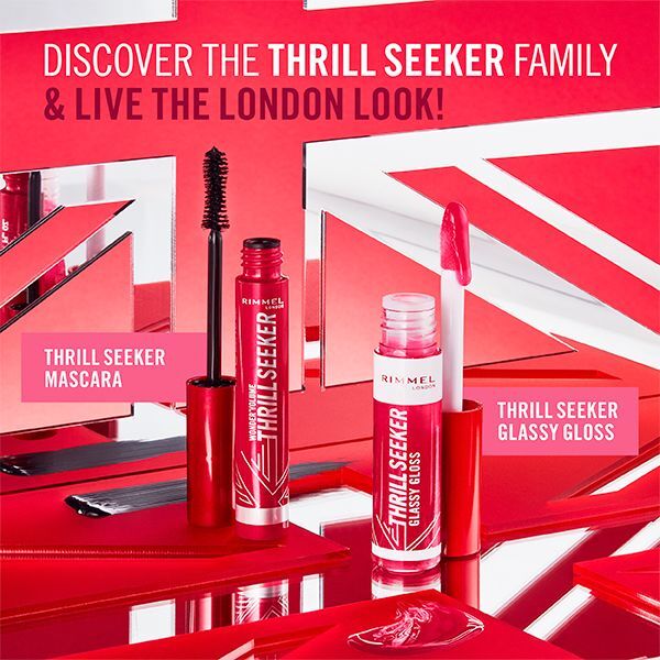 Rimmel Thrill Seeker Glassy Gloss Pink To The Berry 350 10Ml