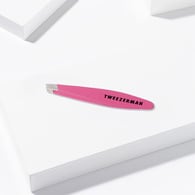 Tweezerman Pink Oval Mini Slant Tweezer