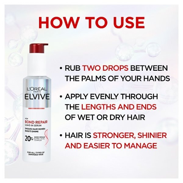 LOréal Paris Elvive Bond Repair Leave-In Serum 150ml