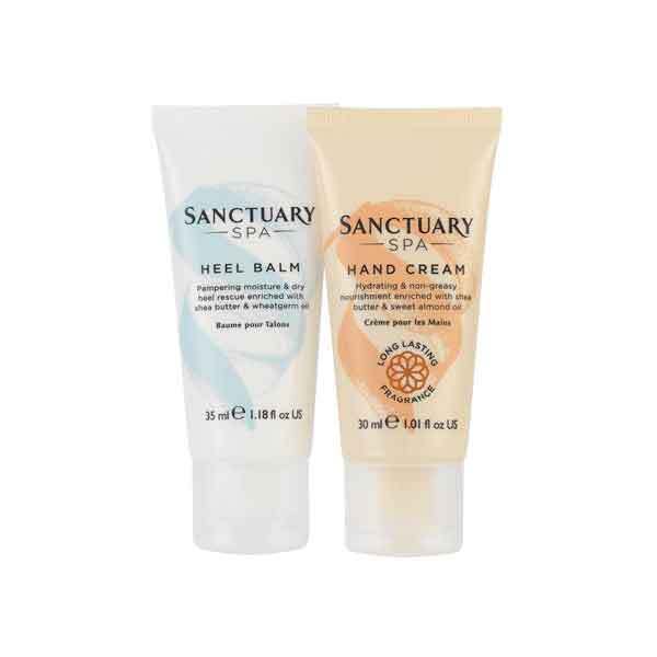 DNR Sanctuary Spa Hands Heels Pamper Duo Gift Set