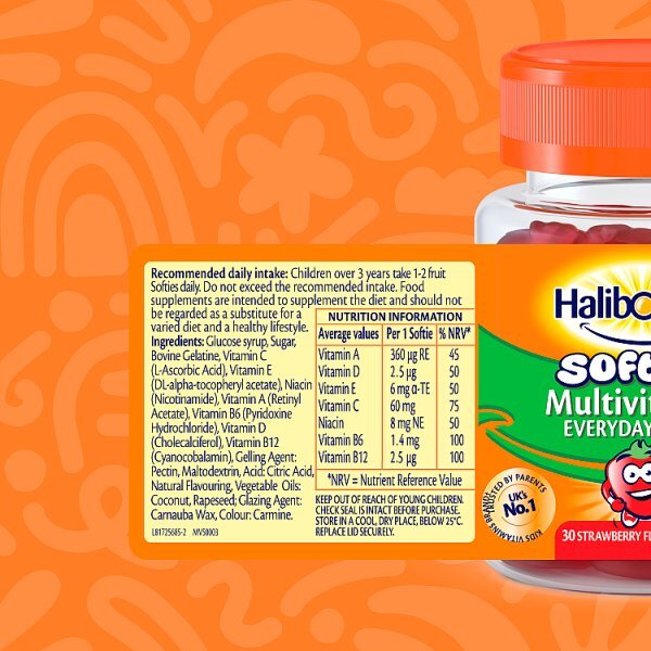 Haliborange Multivitamins Strawberry Flavoured - 30 Softies