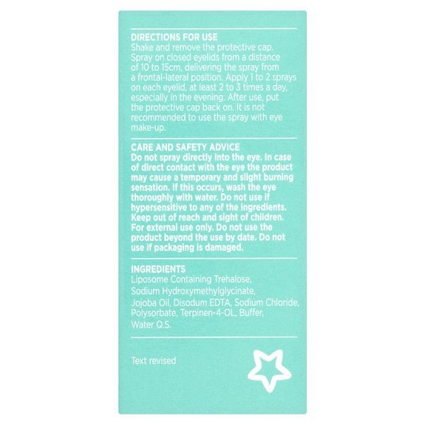 Superdrug Dry Eyes Eyelid Mist