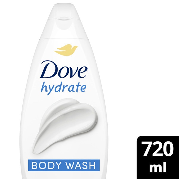 Dove Hydrate Body Wash Shower Gel 720Ml