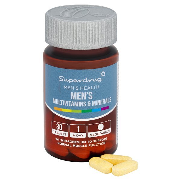 Superdrug Advanced Mens Health X30