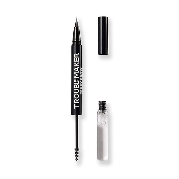 Trouble Maker Teddy Brow 2-in-1 Gel + Brow Pen Soft Black