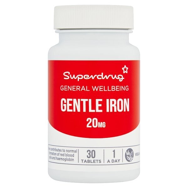 Superdrug Gentle Iron 30s