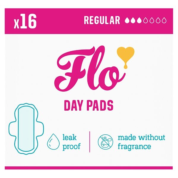 Flo Bamboo Day Pads (16 Pads)