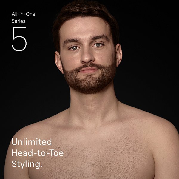 Braun All-In-One Kit, 7In1 Grooming, Body Trim, Aio5520