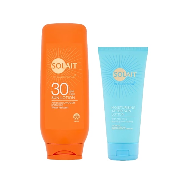 Solait SPF30 Sun Lotion & Aftersun Bundle