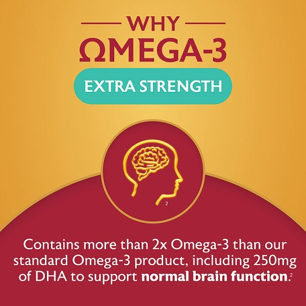 Seven Seas Omega-3 Extra Strength with Vitamin D