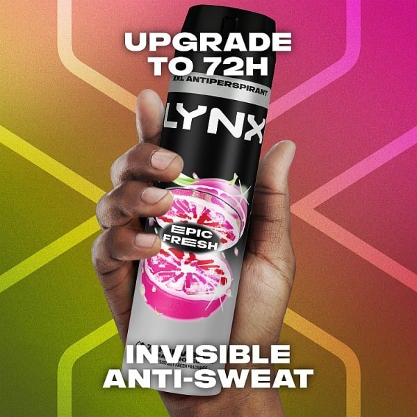 Lynx Epic Fresh Anti-Perspirant Deodorant Aerosol 250 ml
