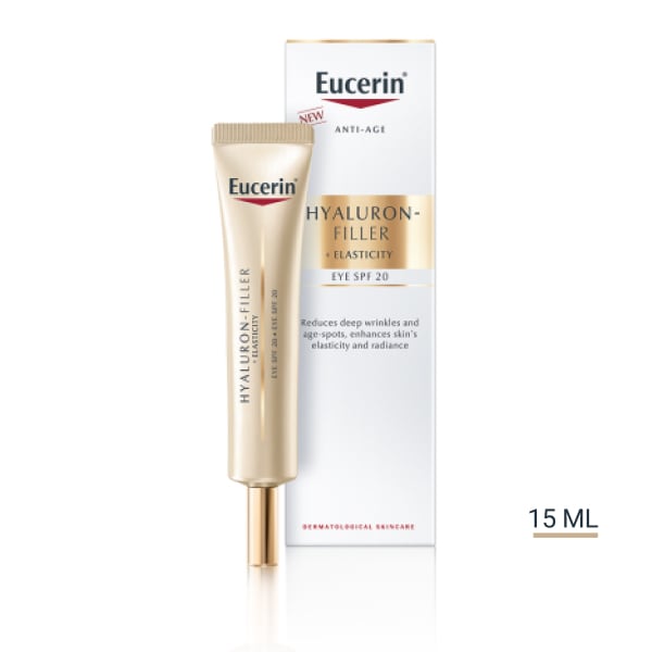 Eucerin Hyaluron-Filler + Elasticity Eye Cream SPF20 15ml