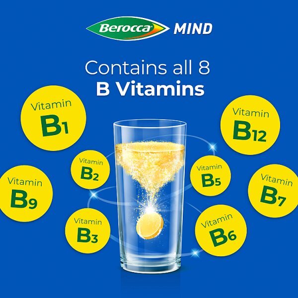 DNR Berocca Mind Citrus Flavour 15 Effervescent Tablets