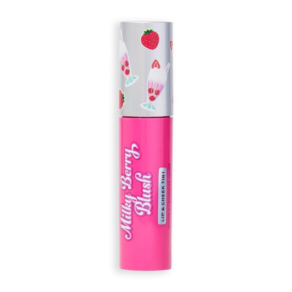 I Heart Revolution Milkshake Lip + Cheek Tint Bright Pink