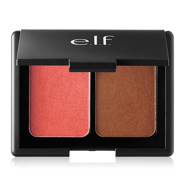 e.l.f. Aqua Beauty Infused Bronzer & Blusher Palette Peach