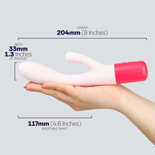 Durex Dual Rabbit Vibrator (Pink)