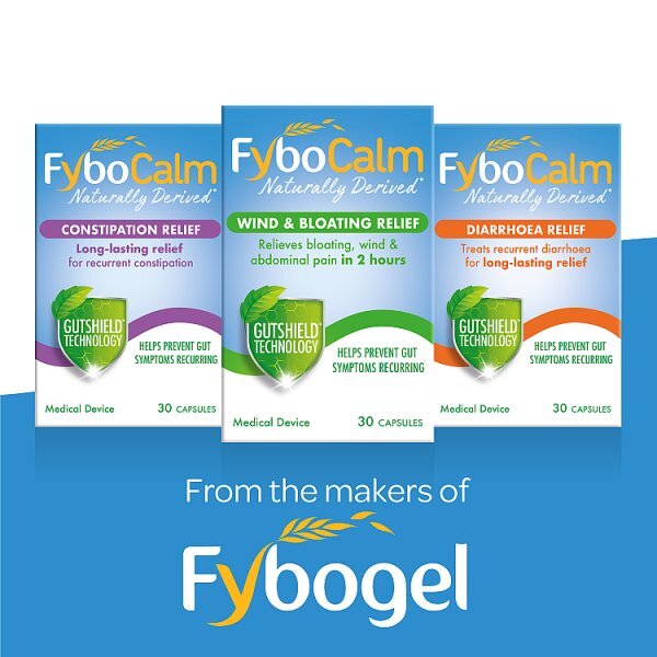 Fybocalm Wind & Bloating Capsules 30S