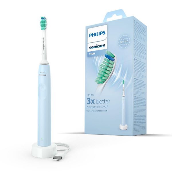 Philips Sonicare Sonic Electric Toothbrush 2100 Series Blue