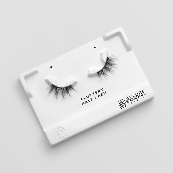 Eylure Underlash Pre-Glued Half Lash- Fluttery