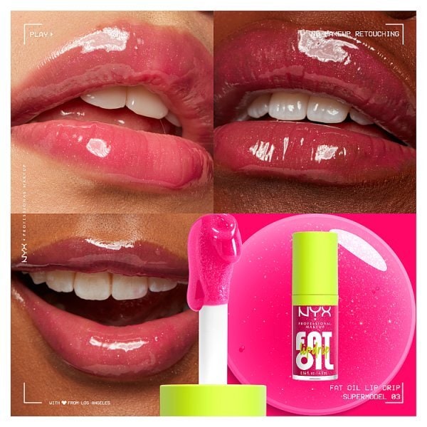NYX Professional Makeup Fat Oil Lip Drip Gloss Supermodel