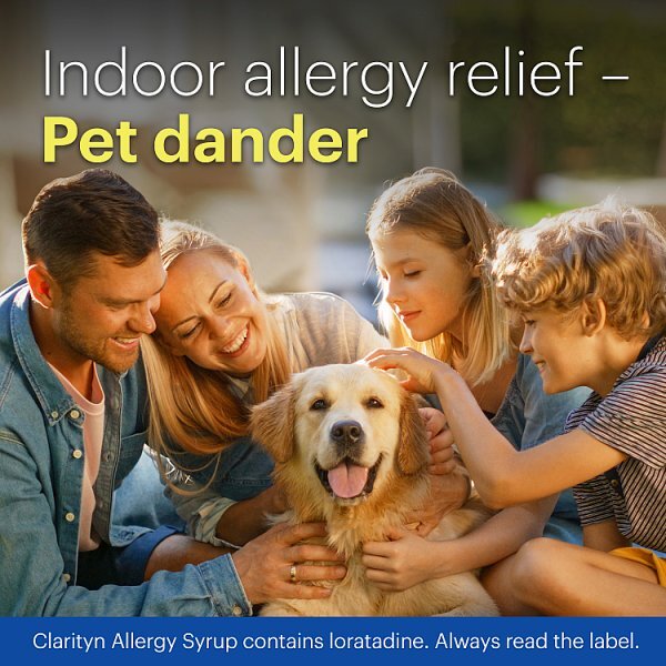 Clarityn Allergy 1mg/ml Syrup Mixed Berries Flavour 60ml