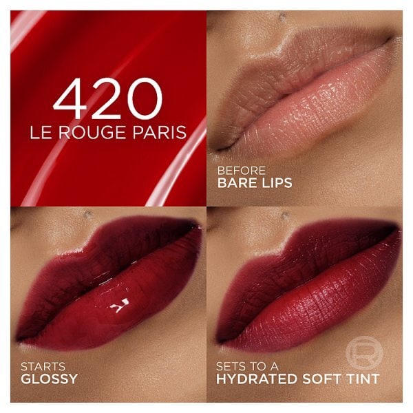 L'Oréal Paris Hyaluron Tint Lip Stain Serum 420 Le Rouge Paris