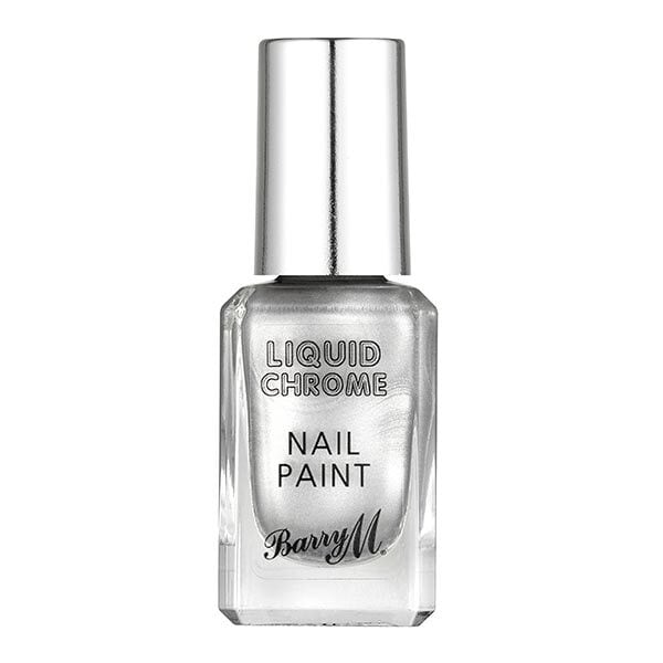 Barry M Liquid Chrome Nail Paint Rain On Me
