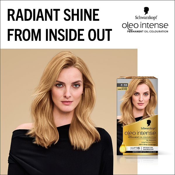 Schwarzkopf Oleo Intense Golden Dark Blonde Hair Dye