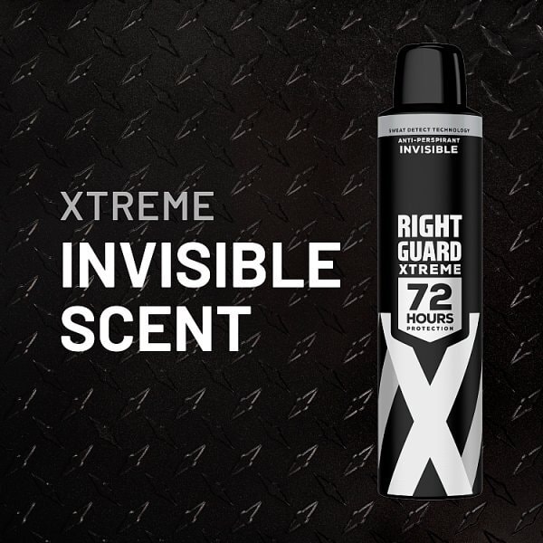 Right Guard Xtreme Invisible 72H Anti-Perspirant 150ml