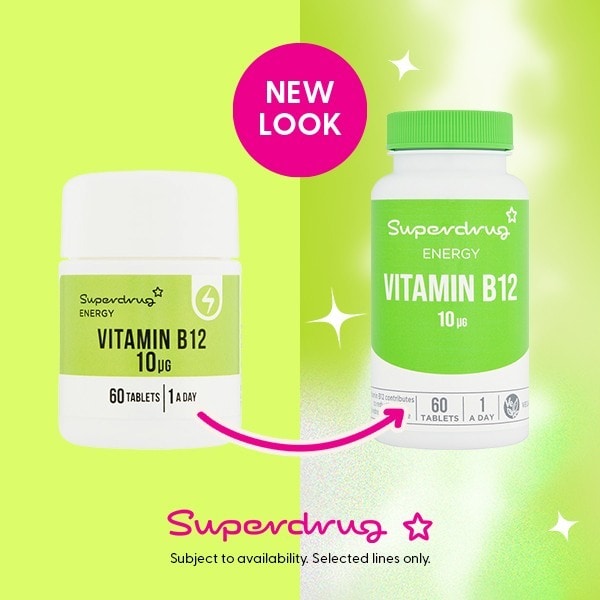Superdrug Vitamin B12 10ug 60s