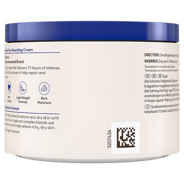 AVEENO Skin Relief light-weight Cream Jar 400ml