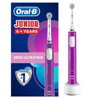 DNR Oral-B Junior Purple Electric Toothbrush Ages 6+