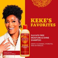 Creme of NatureÿArgan Oil Sulfate-Free Moisture Shine Shampoo 355ml