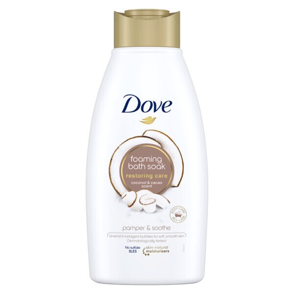 Dove Restoring Care Bath Soak 450Ml