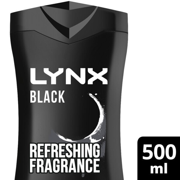 Lynx Bodywash Shower Gel Black 500ml