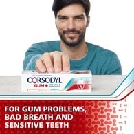 Corsodyl Gum+ Breath & Sensitivity Toothpaste 75Ml