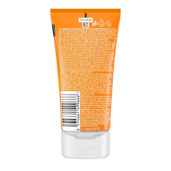 Neutrogena® Clear & Defend Wash-Mask 150ml