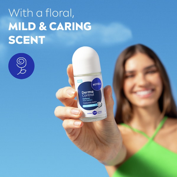 Nivea Derma Defend Extra Comfort 72H Deodorant Roll On 50Ml